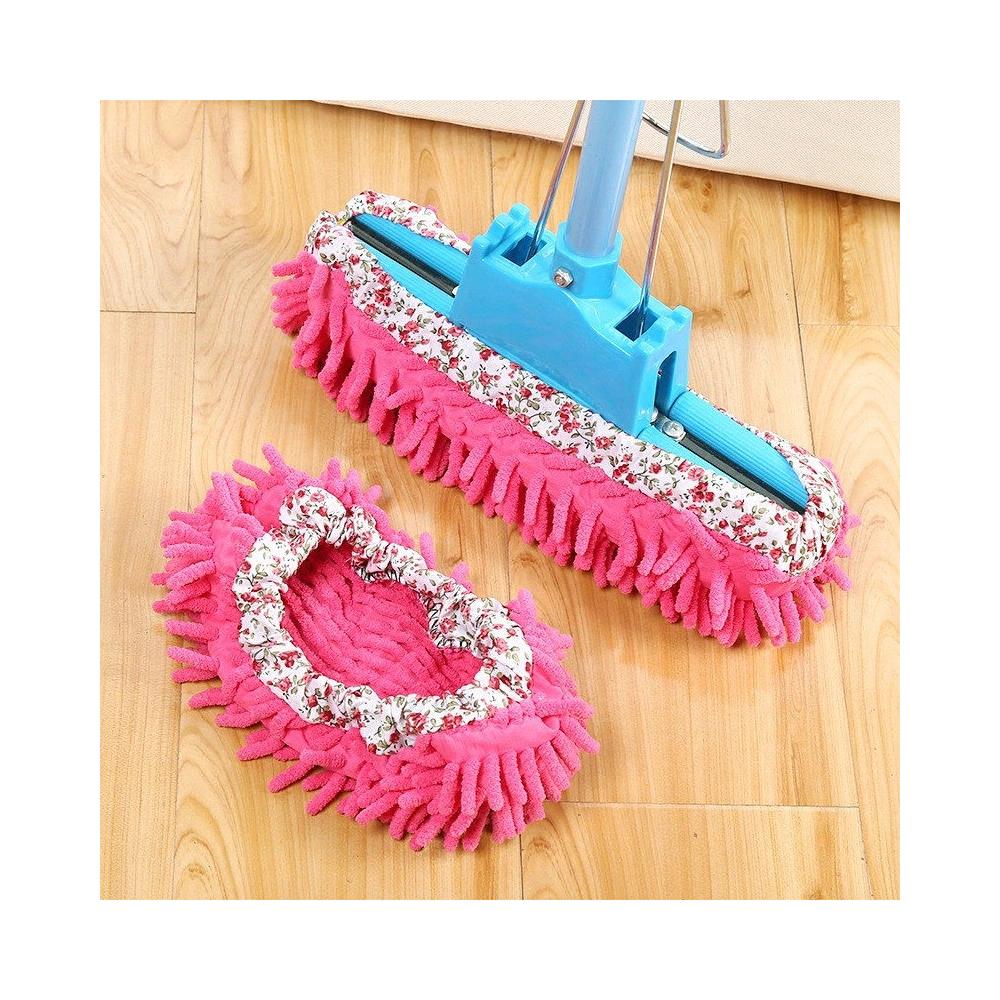 Pantofole Per La Pulizia Dei Pavimenti - 1 Paio Pink - Foto 5