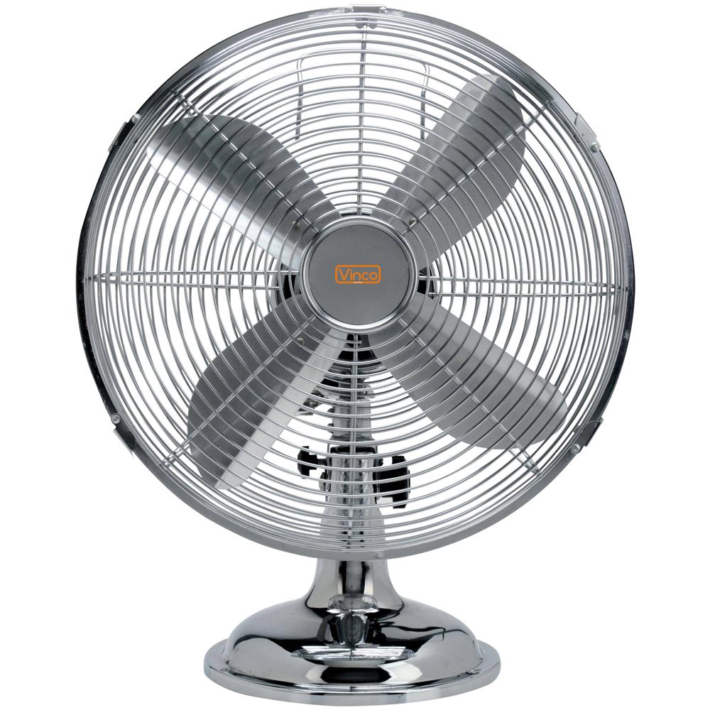 Ventilatore da Tavolo 70604 Diametro 40 cm Potenza 35 W Colore Cromato  - Foto 2
