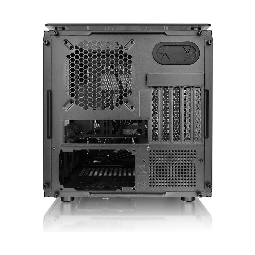 Case Level 20 VT Micro Tower Micro-ATX / Mini-ITX 2 Porte USB 3.0 Colore Nero e Argento (Finestrato) - Foto 10