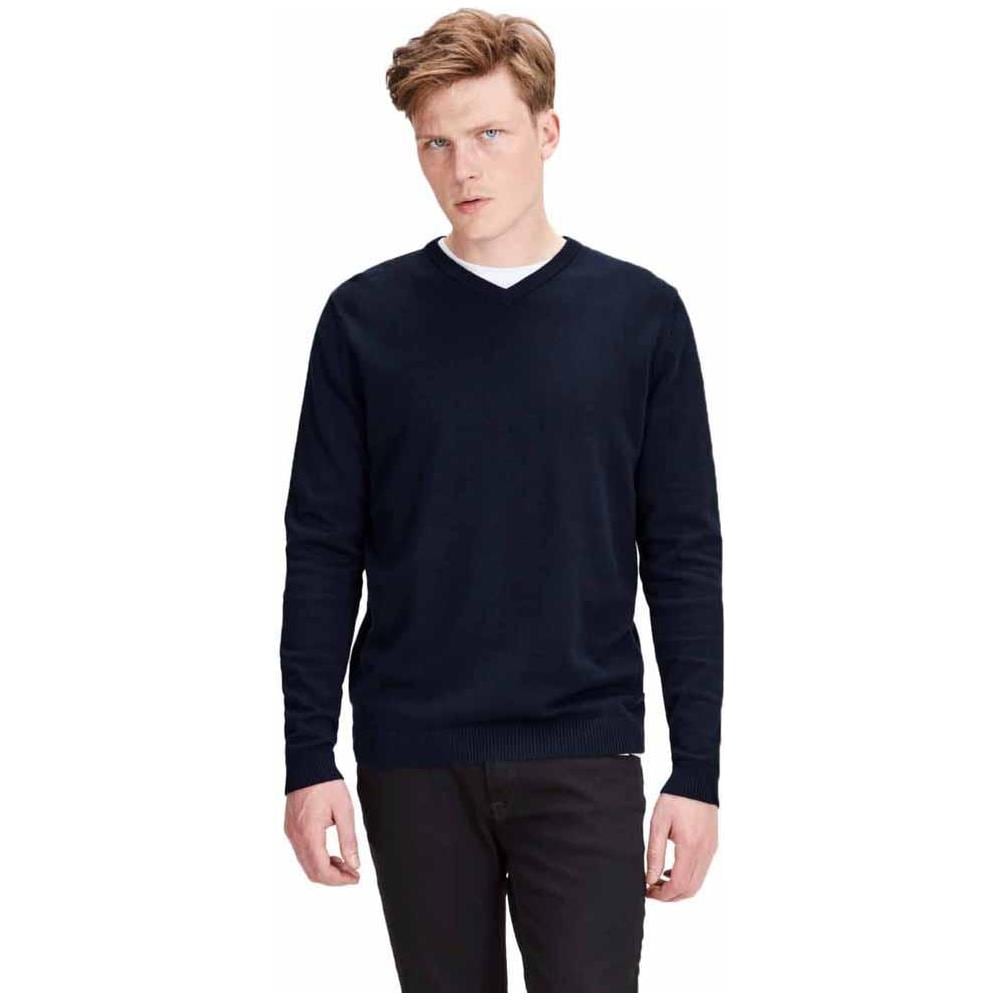 Pullover Jack & Jones Ebasic Knit V-neck Abbigliamento Uomo Xl - Foto 1