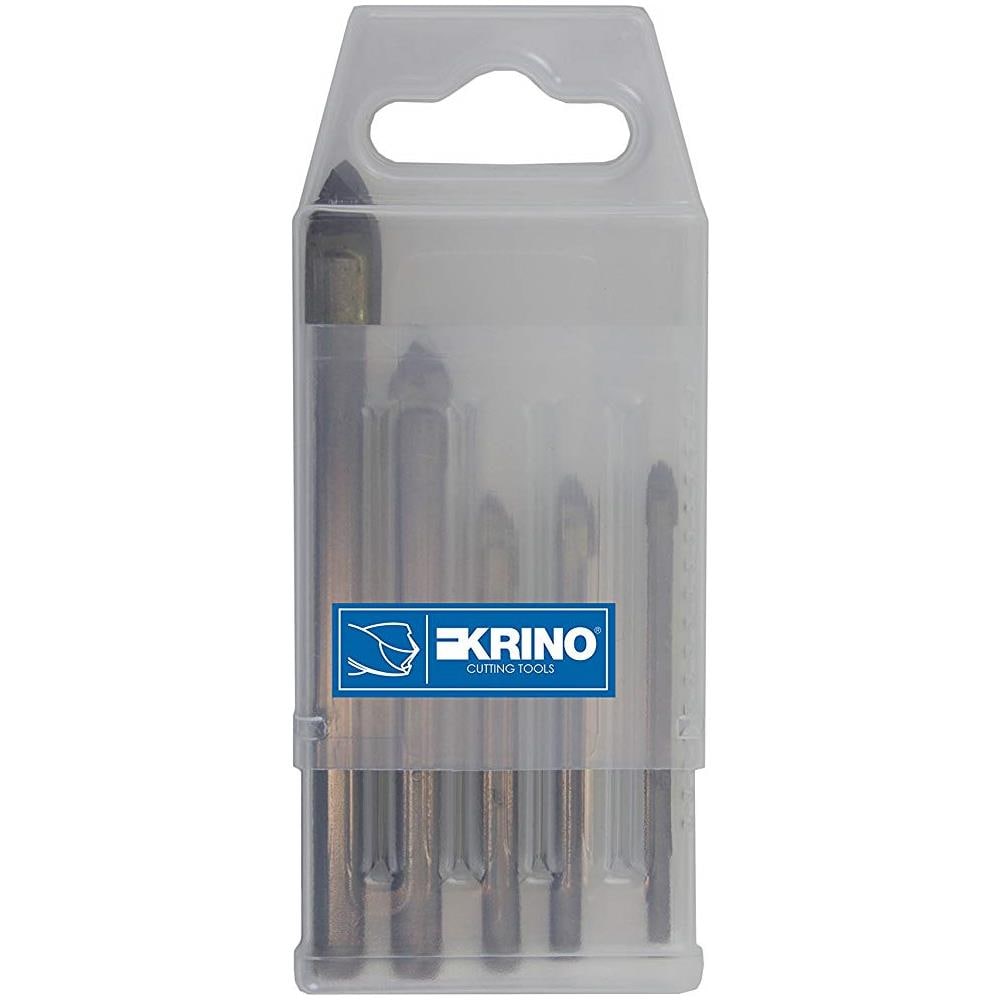 03146700 Punte Per Vetro E Ceramica, Set Da 5 Pezzi, Acciaio, 4ã? â·10 Mm - Foto 2