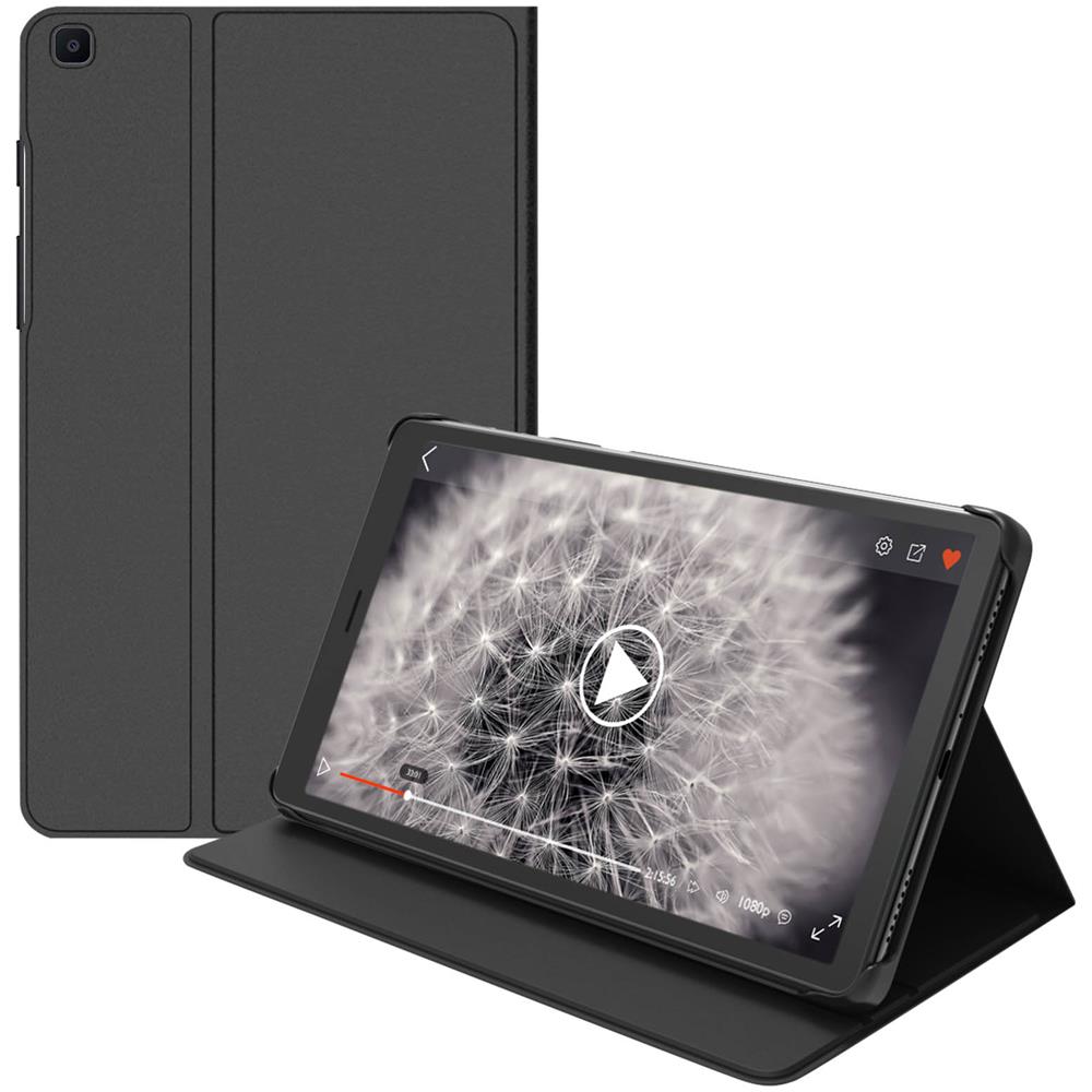 Custodia Galaxy Tab A 8.0 2019 Poliuretano Antiurto Supporto Video Nero - Foto 2
