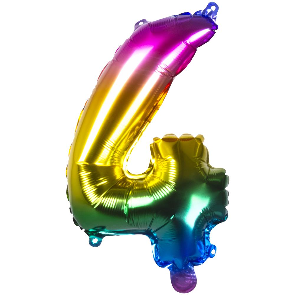 Procos - Palloncino In Alluminio Numero Multicolor 36 Cm - Foto 5