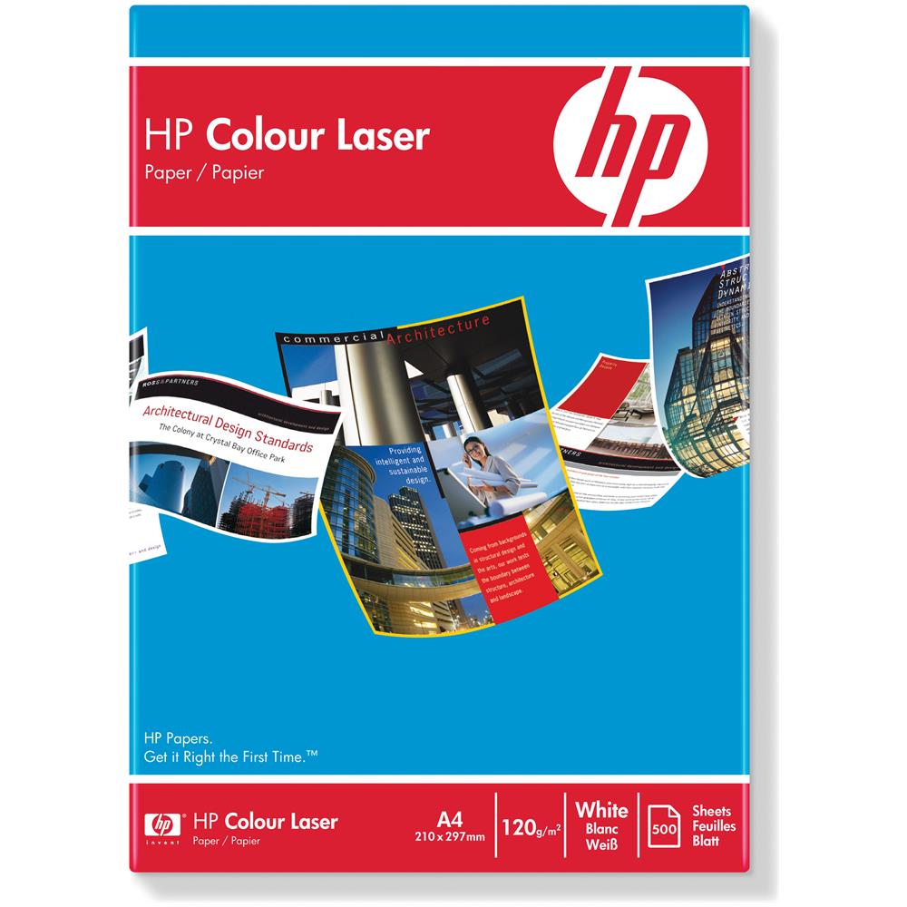 Carta per stampe laser a colori HP Laser Paper, 120 g / m² - 250 fogli / A4/210 x 297 mm - Foto 2