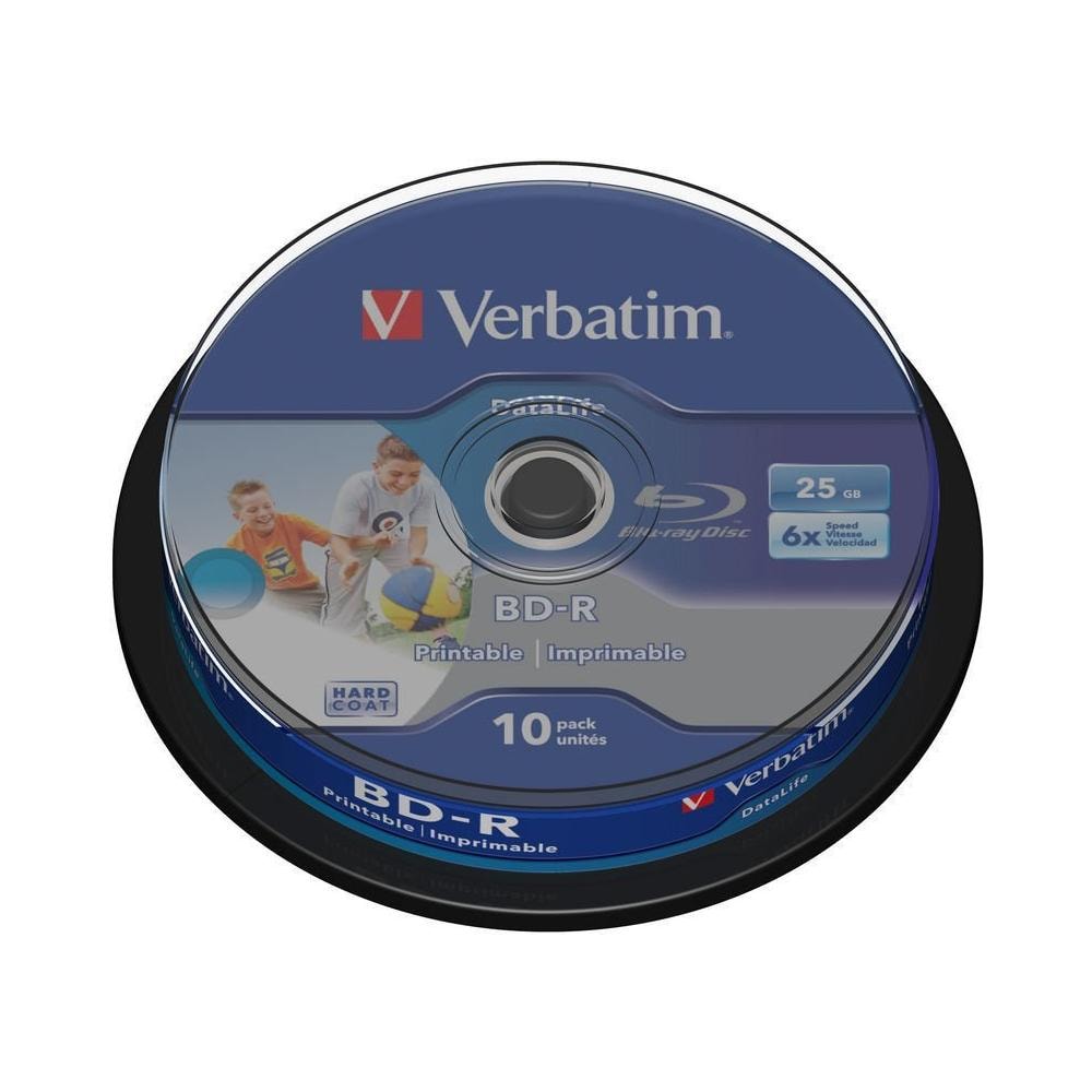 BD-R 25 GB 6x Stampabile Confezione da 10 Pezzi  - Foto 3