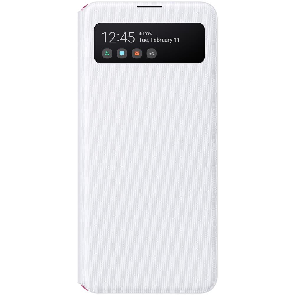 EF-EA415PWEGEU custodia 15,5 cm (6.1"") Custodia a borsellino Bianco per Galaxy A41 - Foto 1