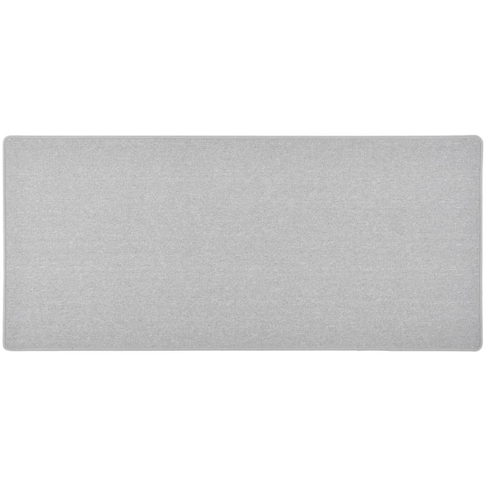 Tappeto Corsia Grigio Chiaro 50x100 Cm - Foto 1