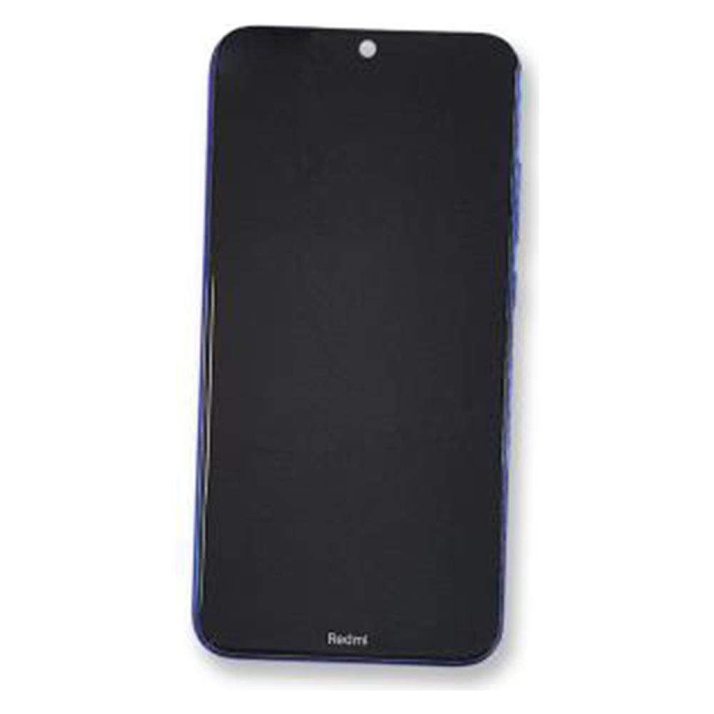 Schermo Per Xiaomi Redmi Note 8t Lcd + Vetro Tattile + Chassis, Blu Scuro - Foto 1