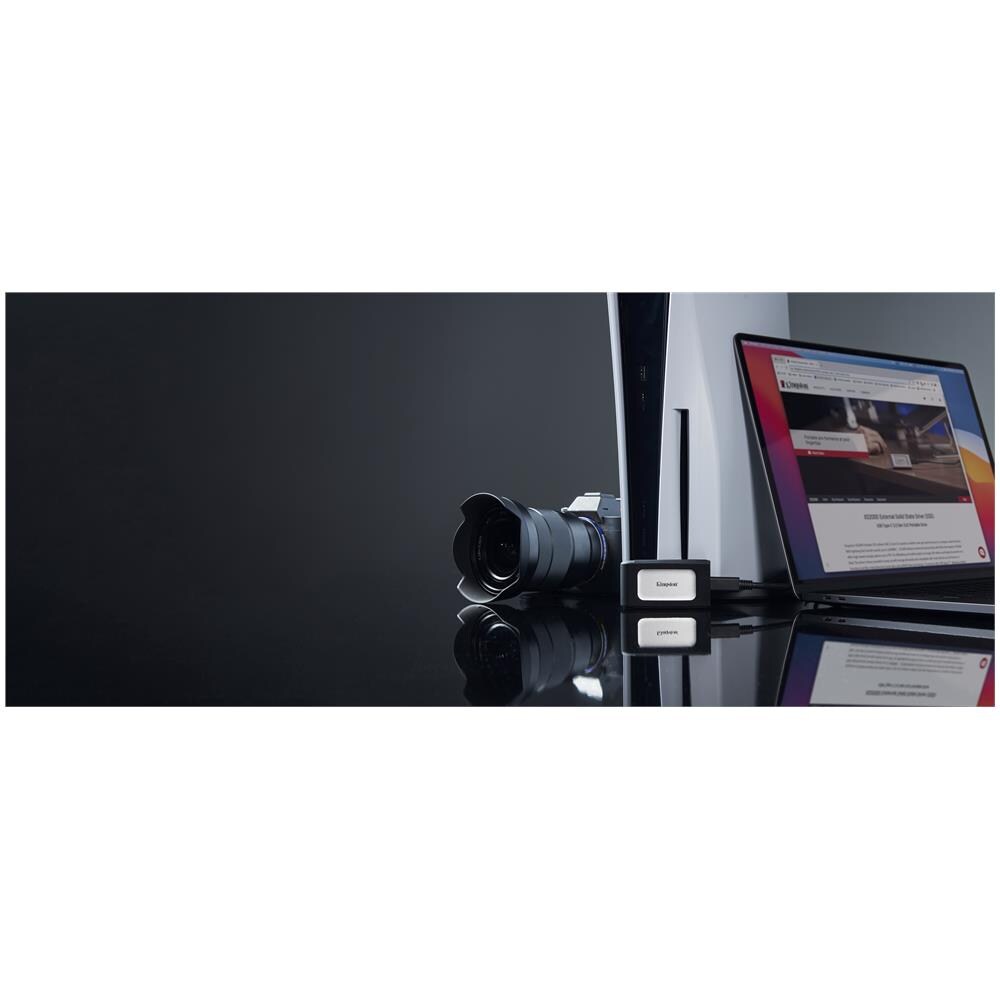 SSD 4 TB Serie XS2000 Interfaccia 1x USB-C 3.2 generazione 2x2 (20 Gbit /s) Colore Nero Argento - Foto 10