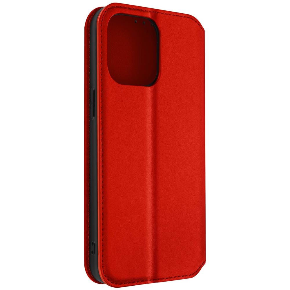 Custodia Iphone 14 Pro Max Portafoglio Supporto Video Rossa - Foto 5