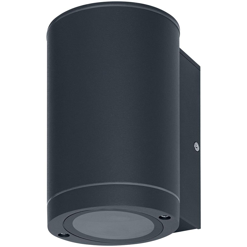 Lampada Da Parete A Led Di Ledvance Per 1x Lampadine Gu10, Luce Di Design Per Esterna, Per Illuminazione Indiretta A 1 Lati, Realizzata In Alluminio Di Alta Qualità In Grigio Scuro, Enduura Raggio Parete Da Parete Gu10 - Foto 1