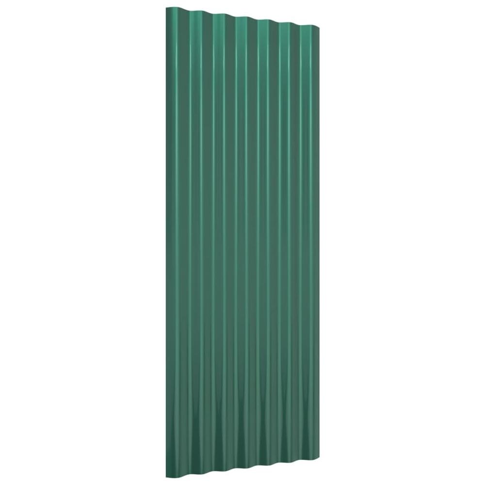 Pannelli Per Tetto 12 Pz Acciaio Verniciato A Polvere 100x36 Cm - Foto 3