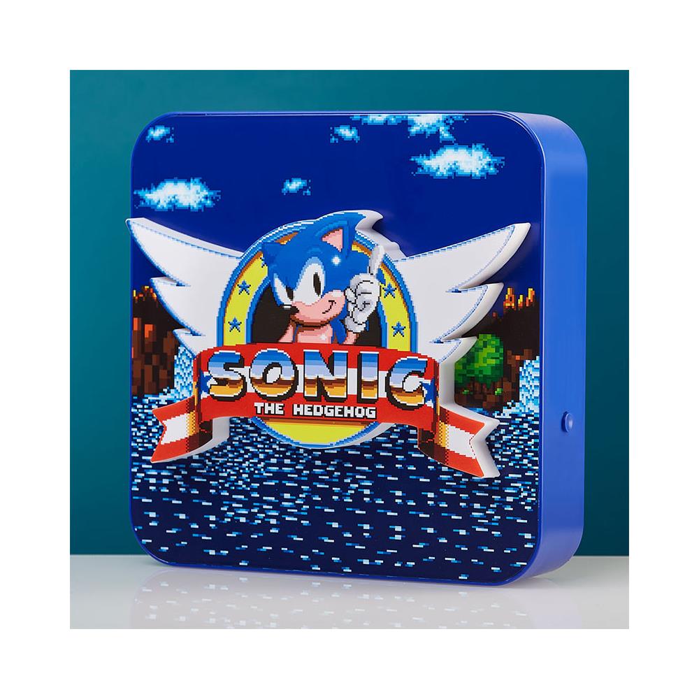 Sega - Lampada Da Tavolo /apparecchio Da Parete Sonic The Hedgehog 3d - Foto 2