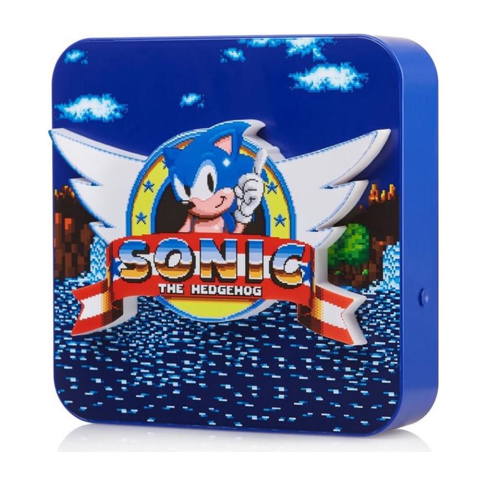 Sega - Lampada Da Tavolo /apparecchio Da Parete Sonic The Hedgehog 3d - Foto 1