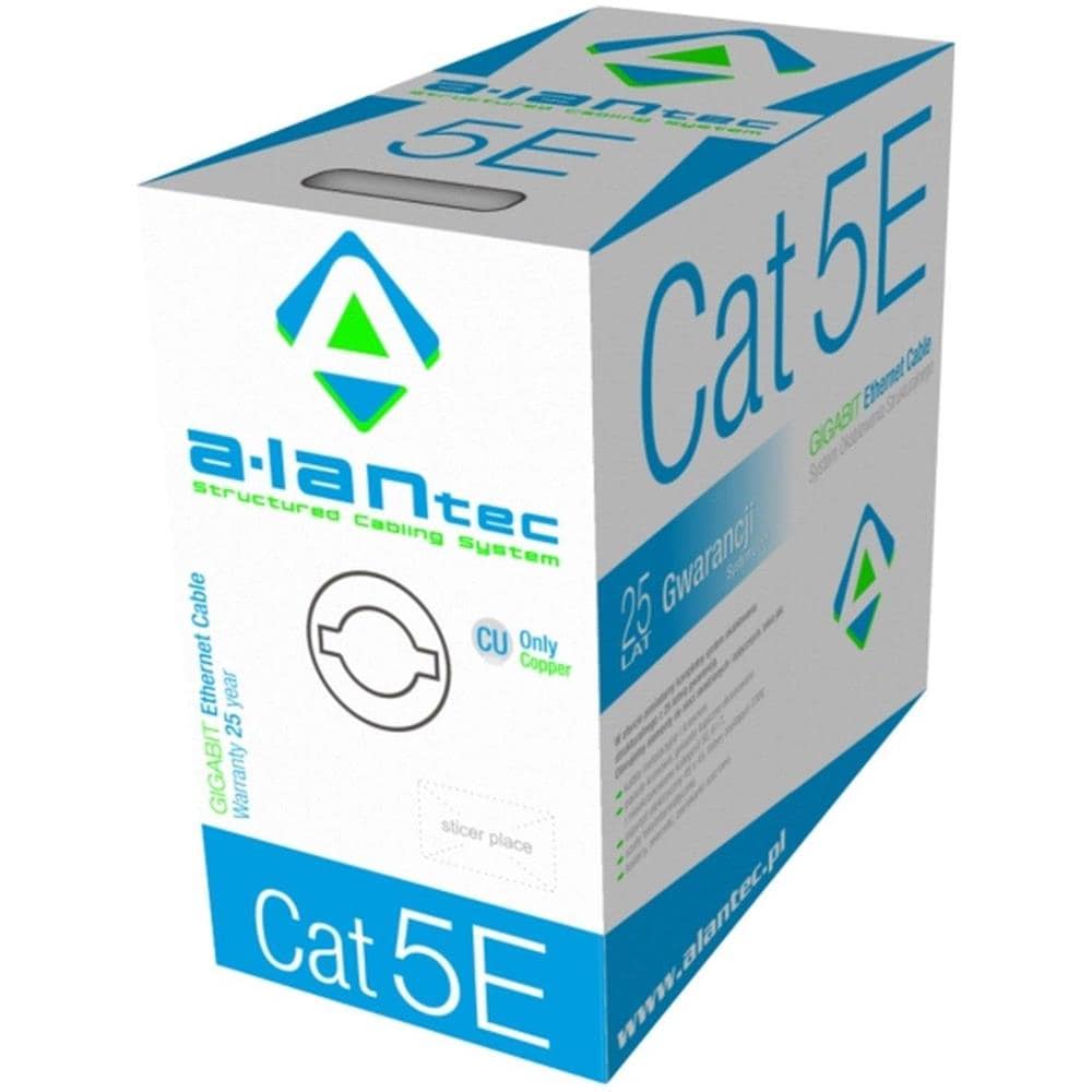 Cavo Di Rete A-lan Kiu5pvc305 Grigio 305 M Cat5e U /utp (utp) - Foto 1