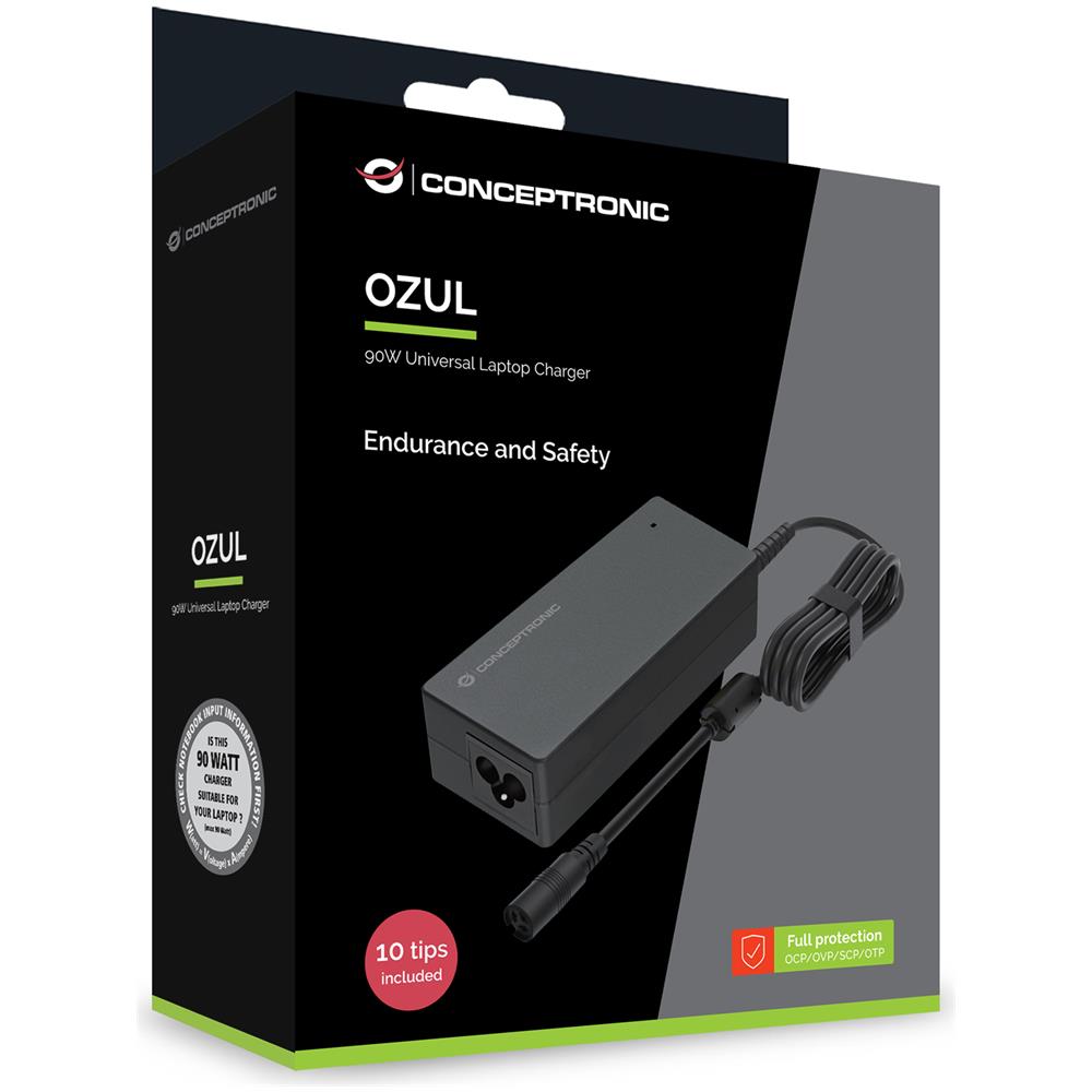 OZUL08B10 Adattatore e Invertitore Interno 90 W Nero - Foto 5