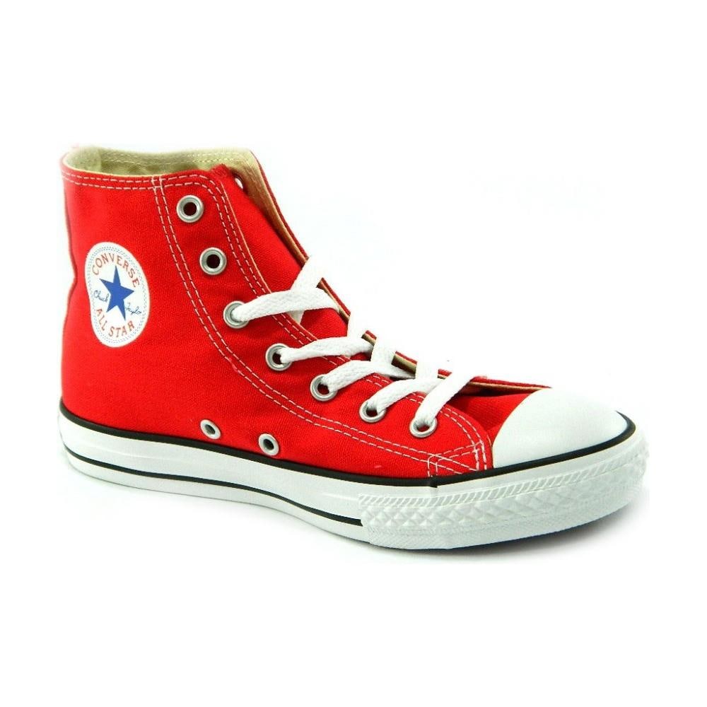 All Star Ct Hi Alte Scarpe Uomo Donna Rossa Rosse Red Tela numero 35 - Foto 1