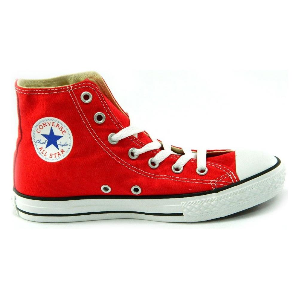 All Star Ct Hi Alte Scarpe Uomo Donna Rossa Rosse Red Tela numero 35 - Foto 2
