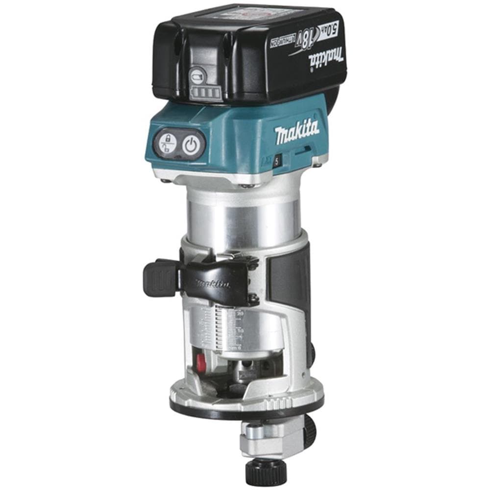 18v Trimmer - 2 Batterie 5.0ah - 1 Caricabatterie Rapido Dc18rc Drt50rtjx3 - Foto 1