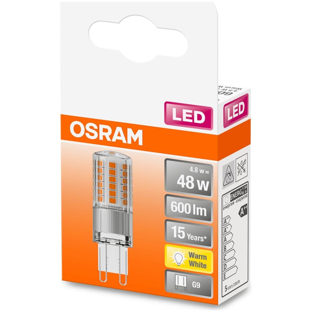 Lamp. LED Pin 40 G9 4,8/600L W - Foto 1