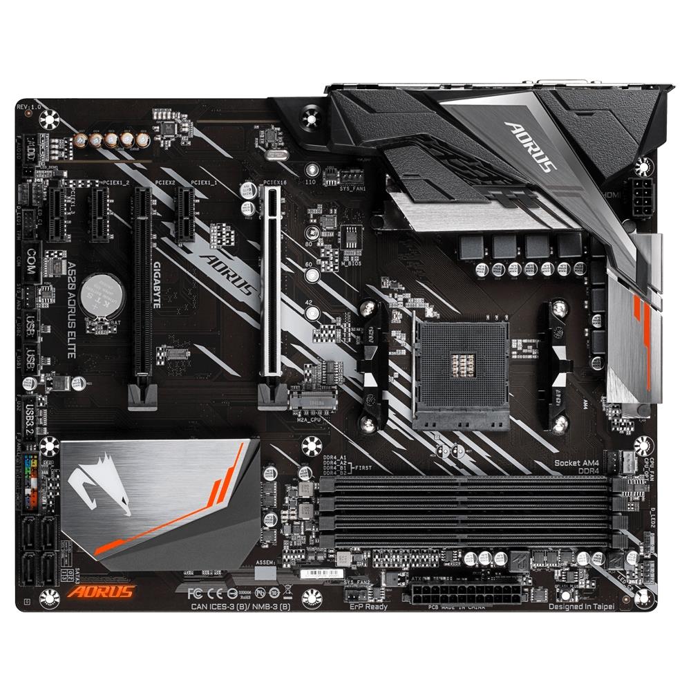 Scheda Madre A520 Aorus Elite Socket AM4 Chipset A520 ATX - Foto 2