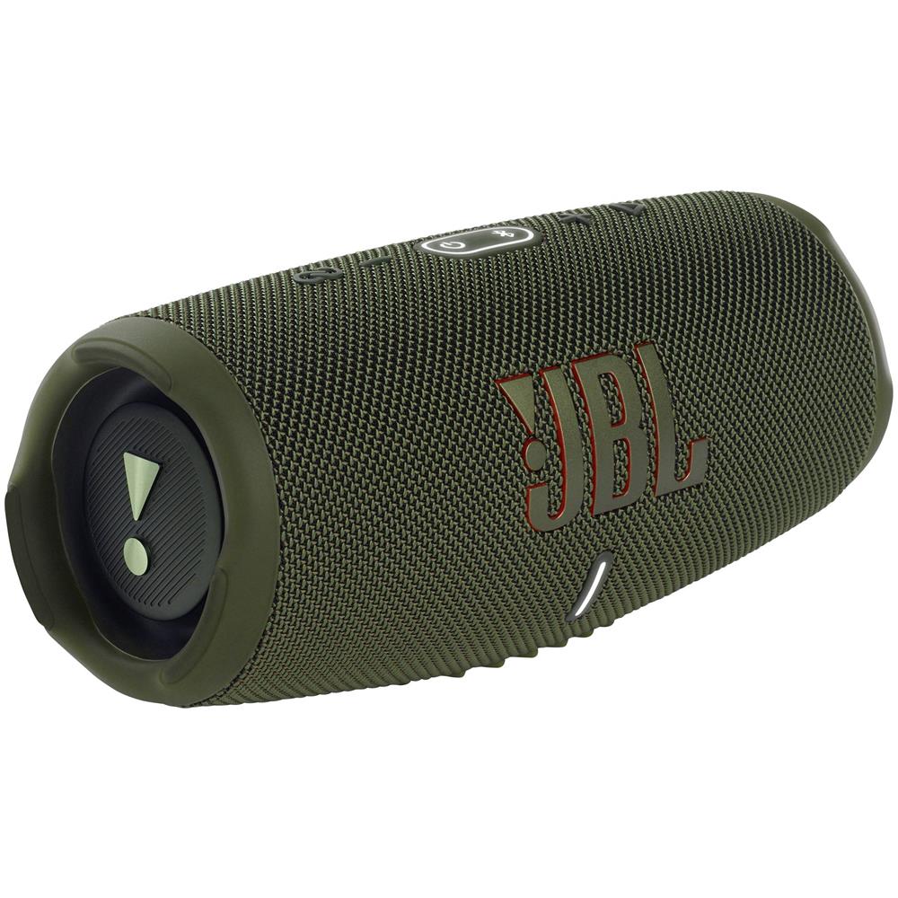 Speaker Portatile Charge 5 Wireless Bluetooth Potenza 30 + 10 Watt con PowerBank Colore Verde - Foto 1