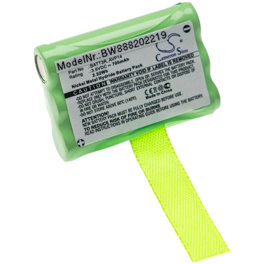 Batteria Vhbw Per Babyphone Motorola MBP30 - 700mAh, 3.6V, NiMH, Compatibile - Foto 9