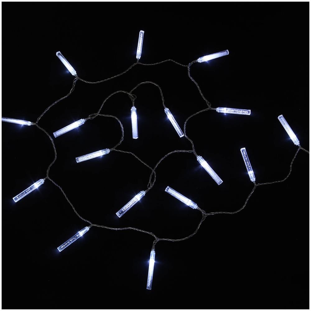 Ghirlanda Di Luce, Ghiaccioli Di Ghiaccio, 32 Led - Foto 1
