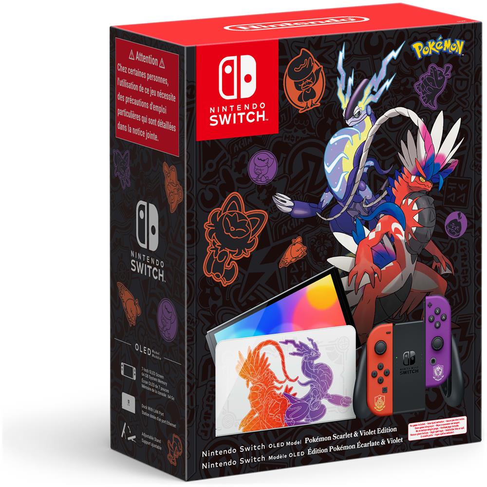 Switch OLED Edizione Speciale Pokémon Scarlatto & Violetto- Multicolore - Foto 1