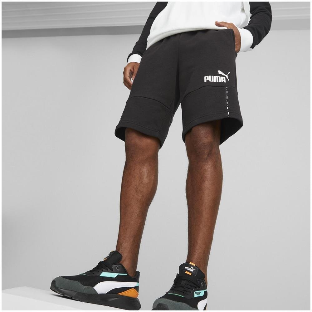 Essentials Block Tape 67334401, Uomini, Nero, Xs - Foto 2