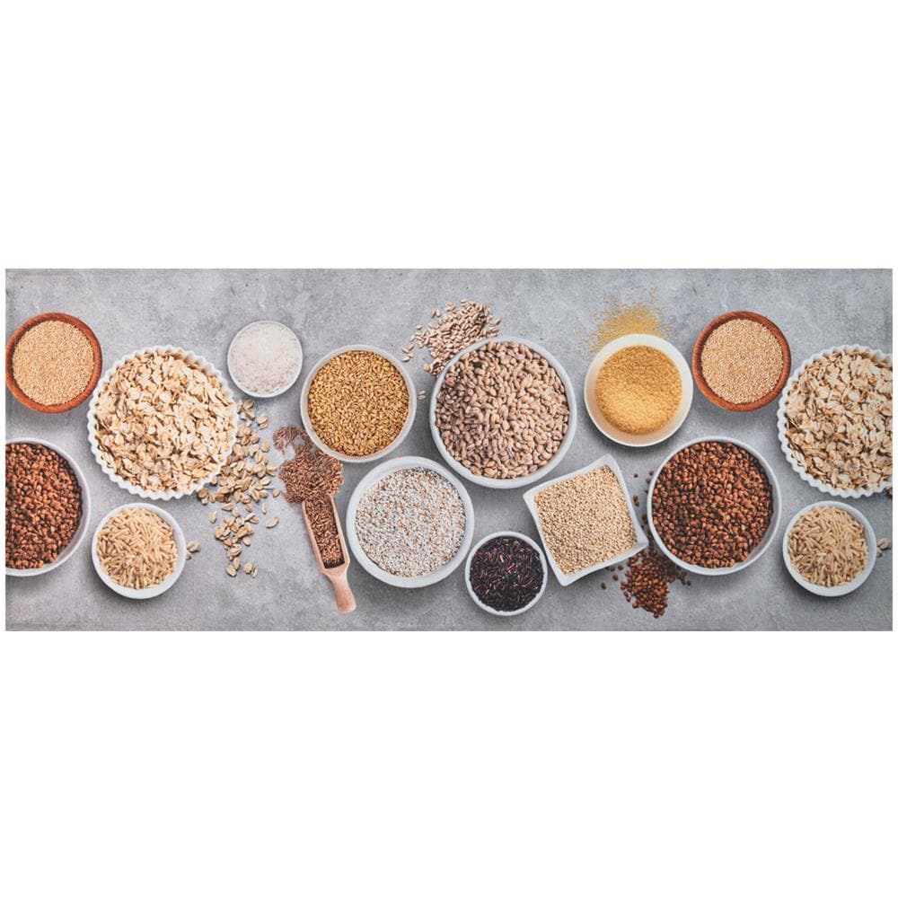 Tappeto Cucina Antiscivolo Stampa Digitale Emozioni Fantasia Cereali By Suardi 58x140 Cereali - Foto 1