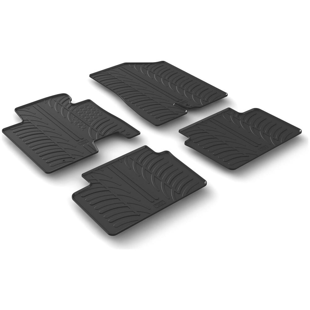 Set Tappeti Su Misura In Gomma - Compatibile Per Hyundai I30 3p (05/15>12/16) - Hyundai I30 5p (05/15>12/16) - Hyundai I30 Wagon (05/15>04/17) - Kia Cee'd 5p (10/15>09/18) - Kia Cee'd Sportswagon (10/15>09/18) - Foto 1