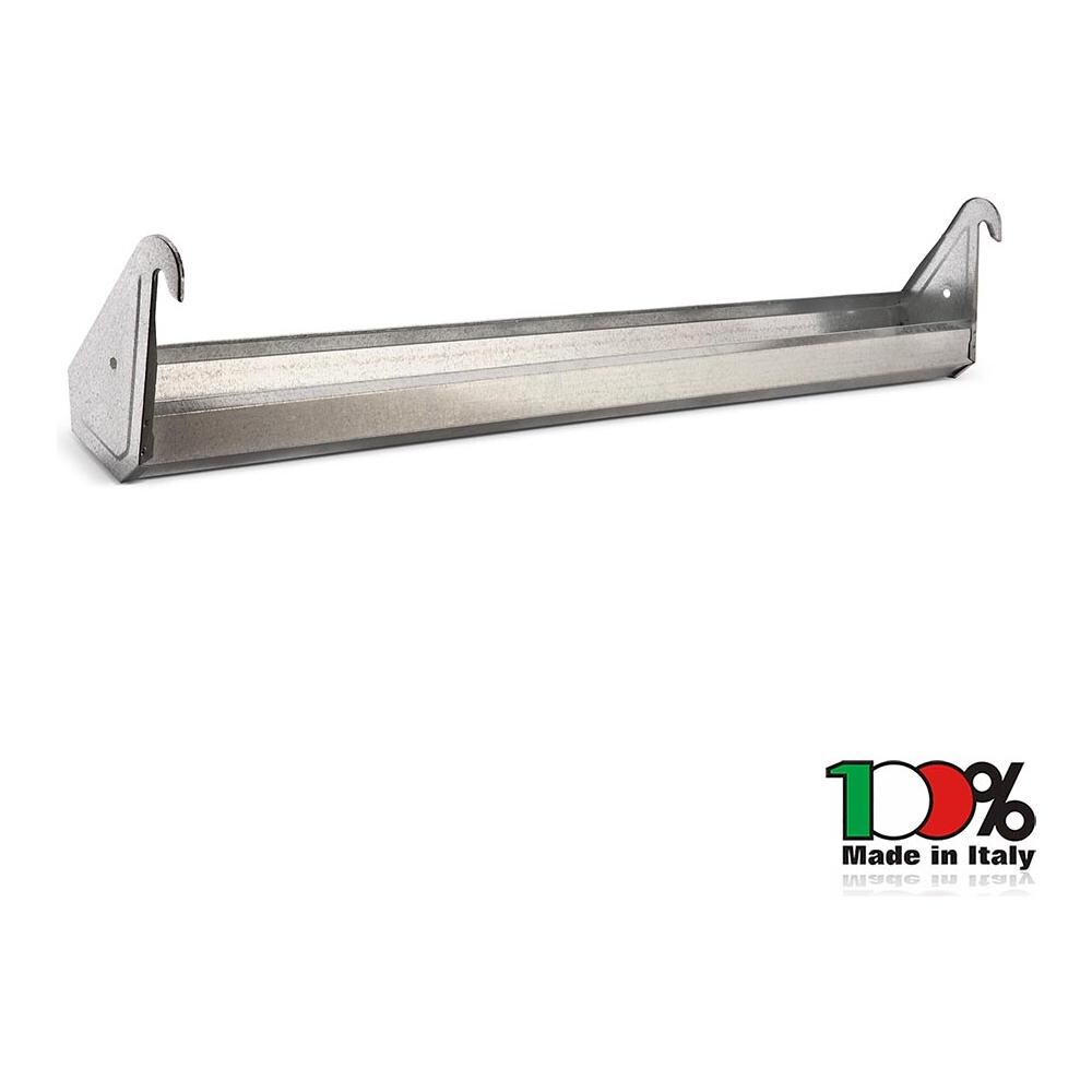 MISTERMOBY MANGIATOIA A BARRETTE DA 75CM IN ACCIAIO ZINCATO X POLLI ANIMALI MADE IN ITALY
