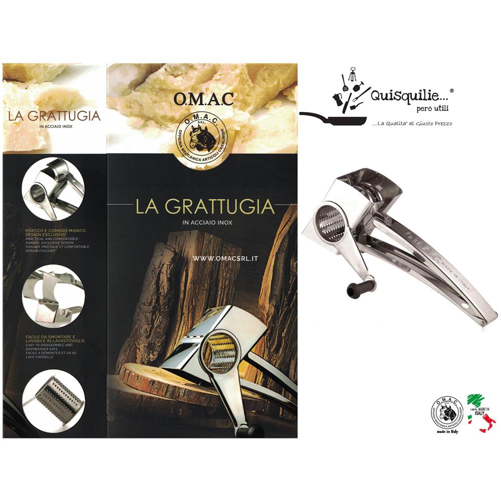 GRATTUGIA CIRCOLARE ACC. INOX - Foto 1