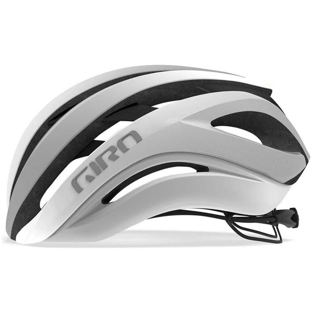 Casco Ciclismo Giro Aether Mips Matte Bianco Argento (m 55-59cm, Argento) - Foto 1