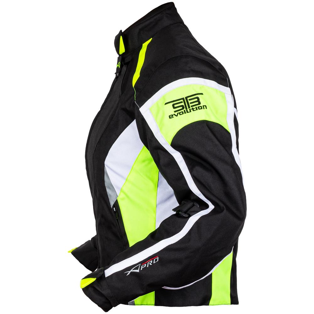 Giacca Moto Donna Lady Impermeabile 4 Stagioni Scooter Custom Sport Fluo Xxl - Foto 2