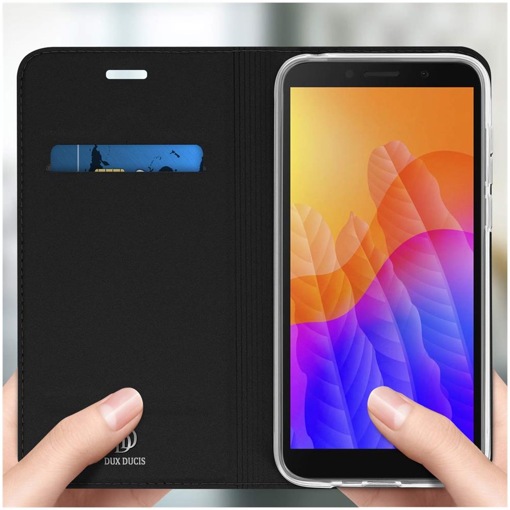 Custodia Huawei Y5p Custodia Supporto Video Nero - Foto 6