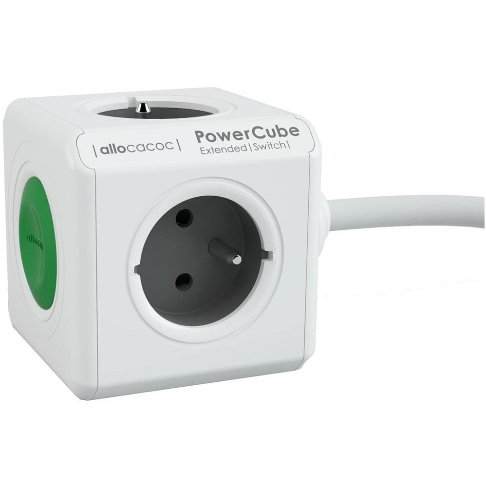 Cavo Di Prolunga Per Interruttore Esteso Powercube 1,5 M Verde - Foto 1