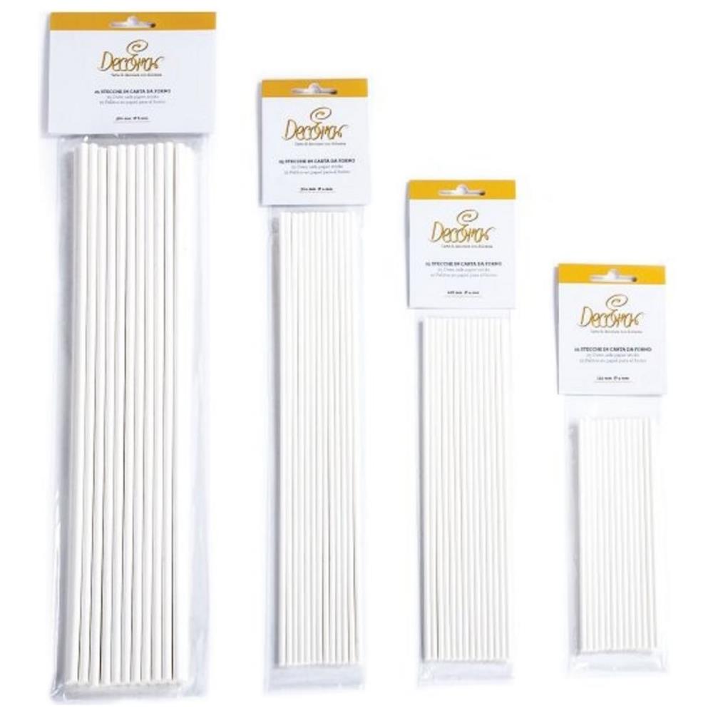 Confezione 25 stecche in carta forno 3,8 x 152mm - Foto 1