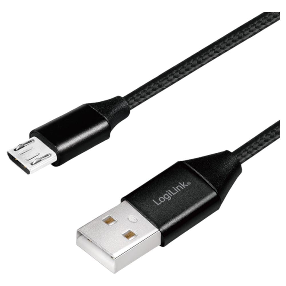 CU0143 cavo USB 0,3 m 2.0 USB A Micro-USB B Nero - Foto 1