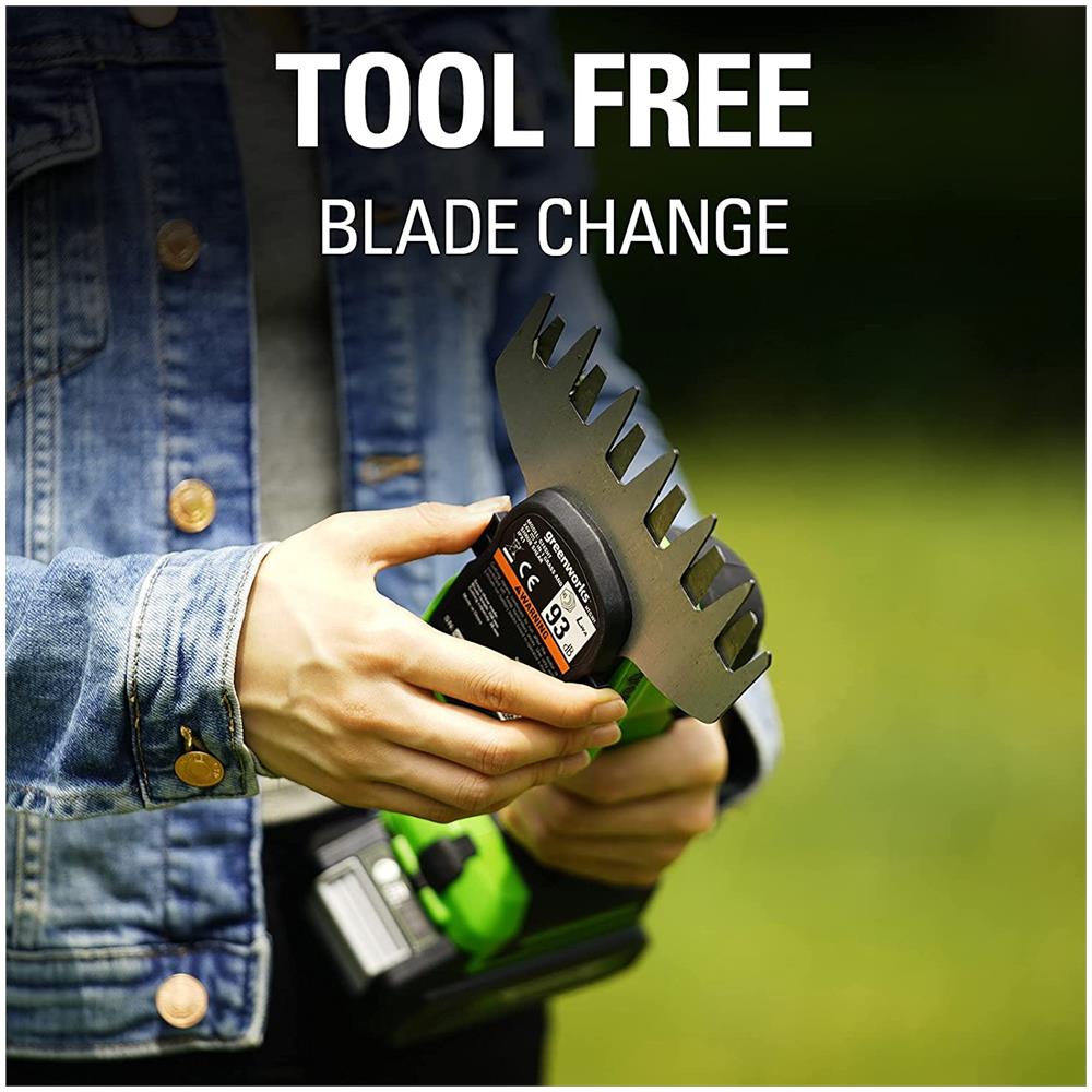 01-0001600607va Tagliasiepe 24 Volt ?200 Watt Metric Verde Nero Grigio - Foto 2