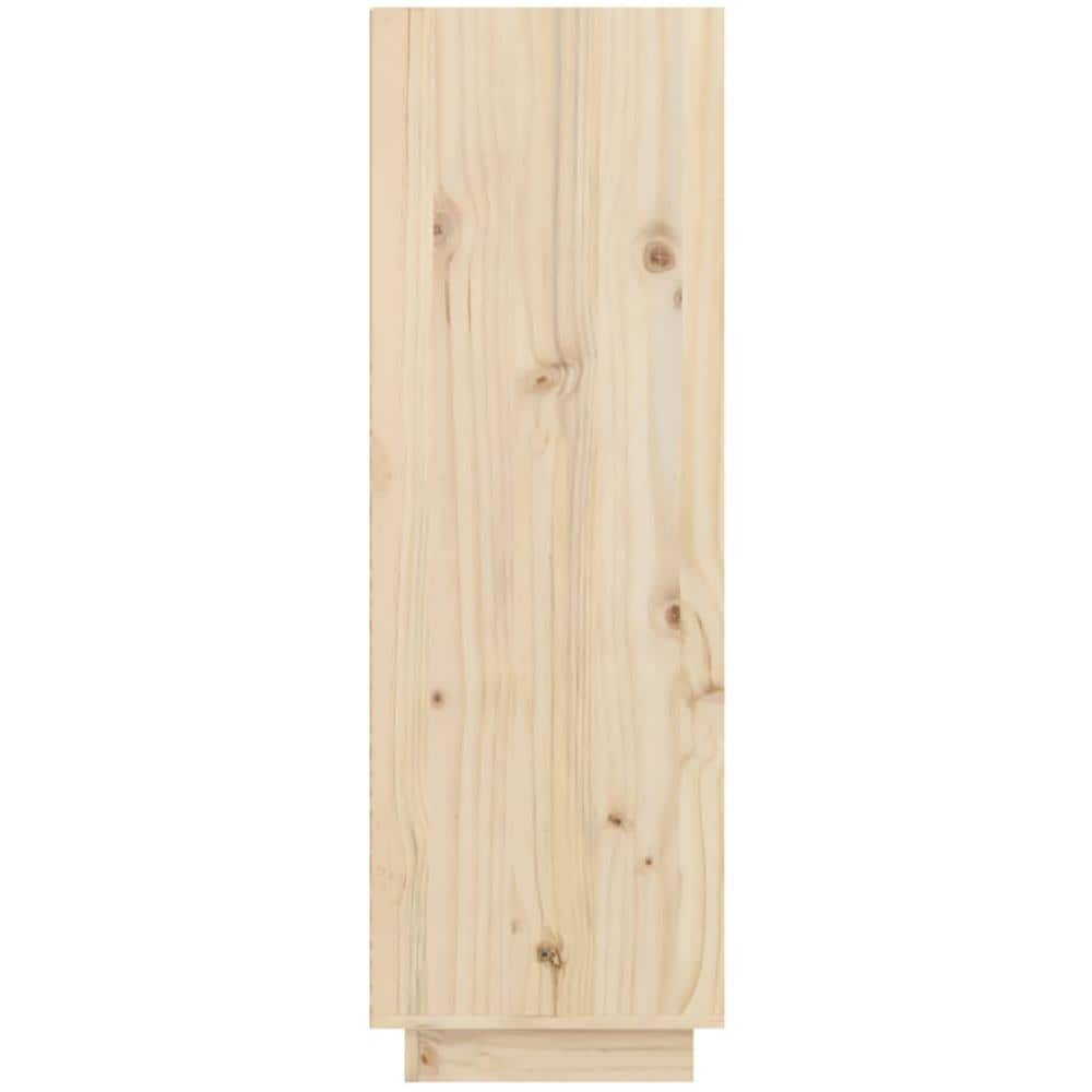 Scarpiera 60x34x105 Cm In Legno Massello Di Pino - Foto 2