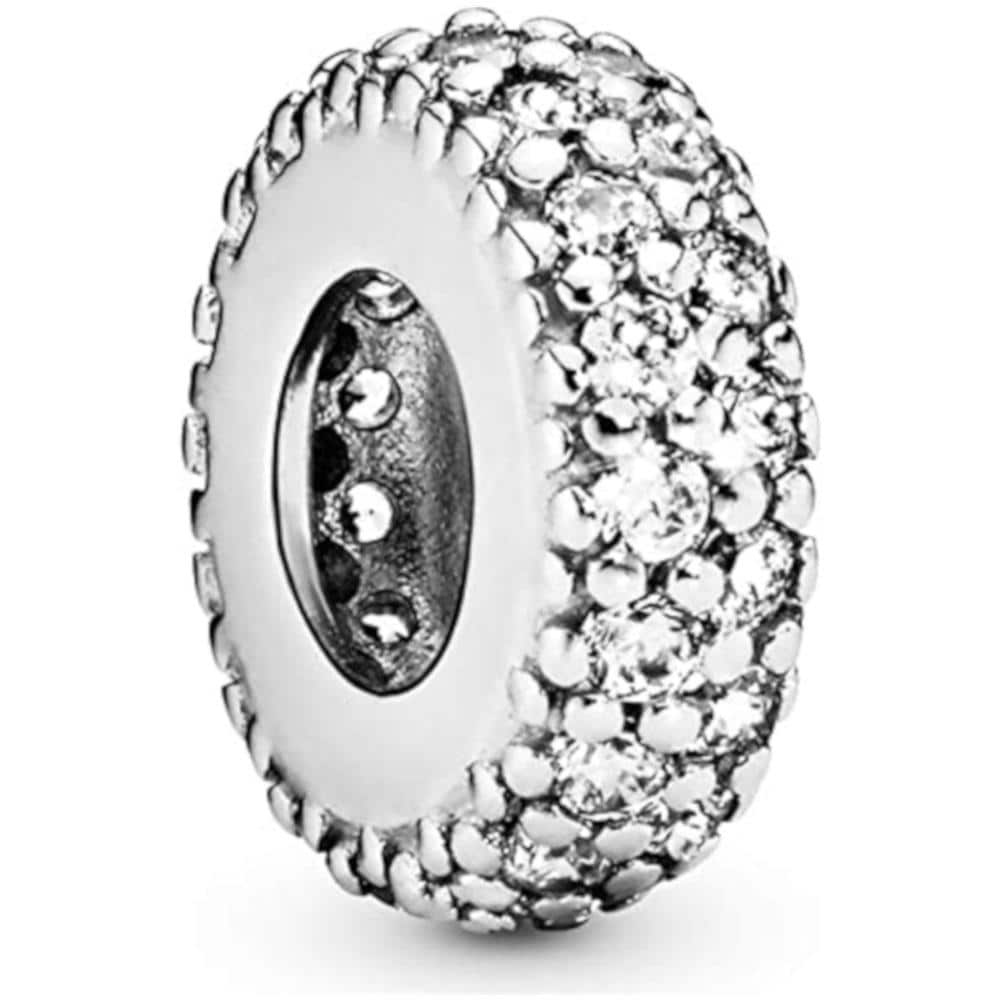 Charm Distanziatore Pandora Pavé Luccicante - Foto 1