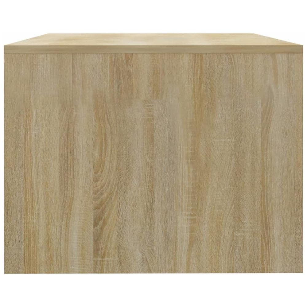 Tavolino Da Salotto Rovere Sonoma 102x55x42cm Legno Compensato - Foto 7