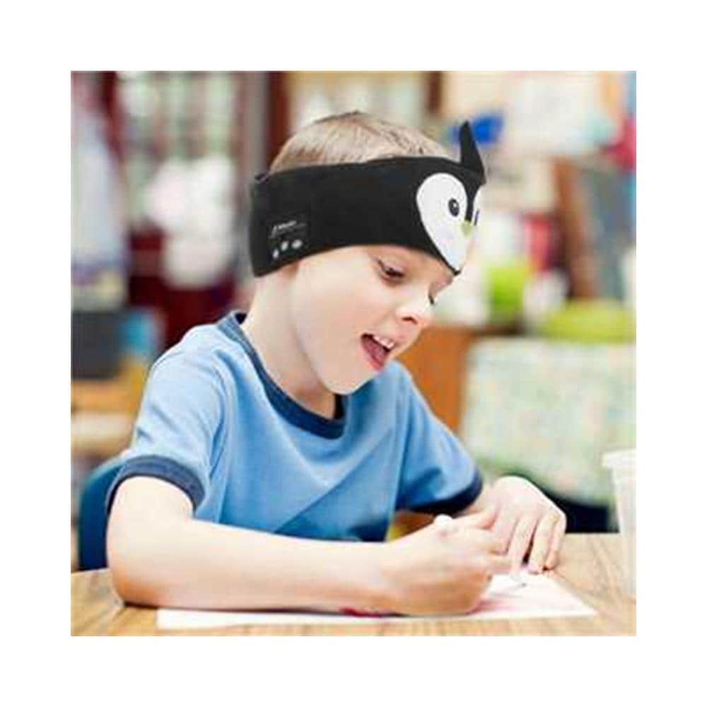 Fascia Per Cuffie Per Dormire Bluetooth Pinguino Nero - Foto 5