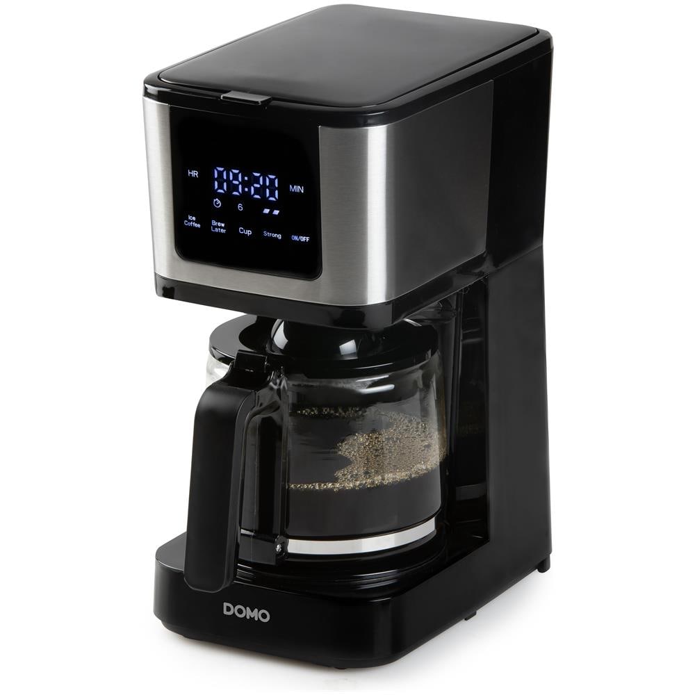 Caffettiera con Filtro Programmabile 10 Tazze Tazza Do733K Capacità 1,25L Potenza 900w Colore Nero - Foto 1