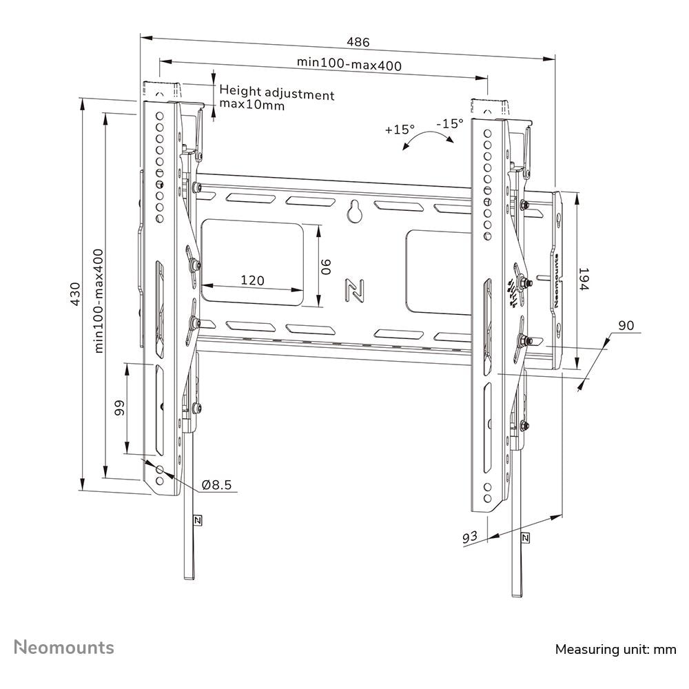 supporto a parete per TV pesanti - Foto 17
