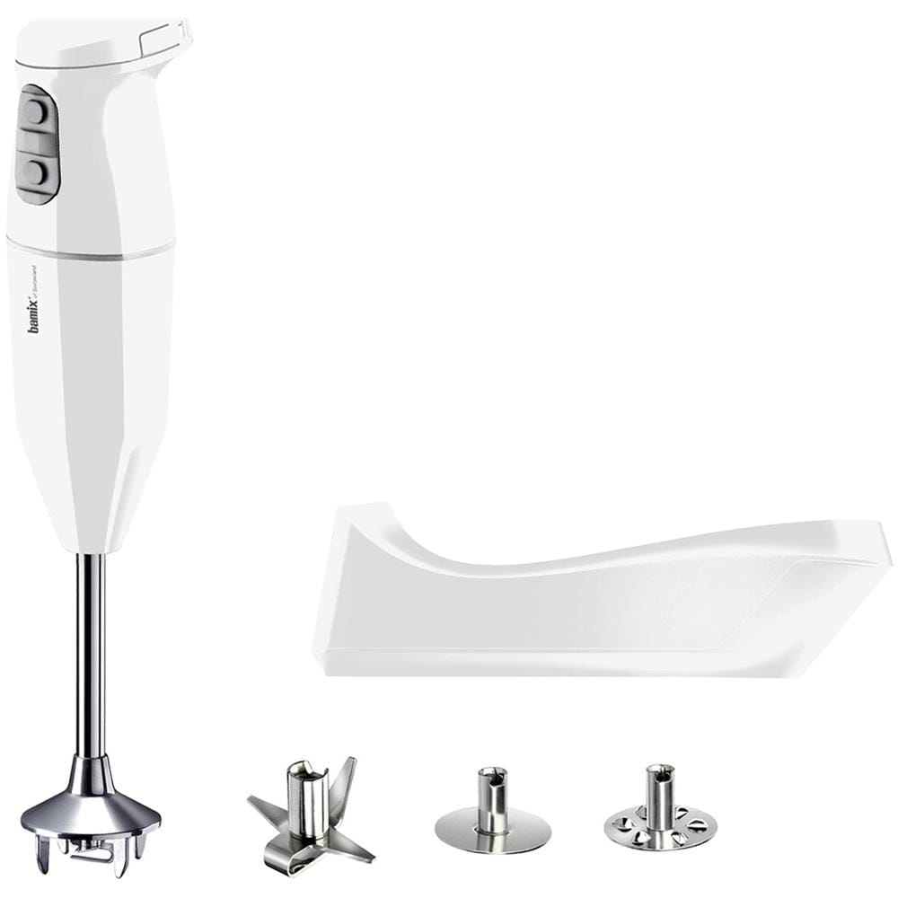 Frullatore ad Immersione Cordless Plus con 3 Livelli di Velocità Colore Bianco - Foto 1