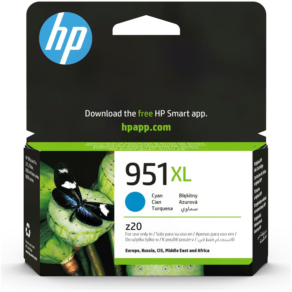 Cartuccia originale inchiostro ciano ad alta capacità 951XL - Foto 1