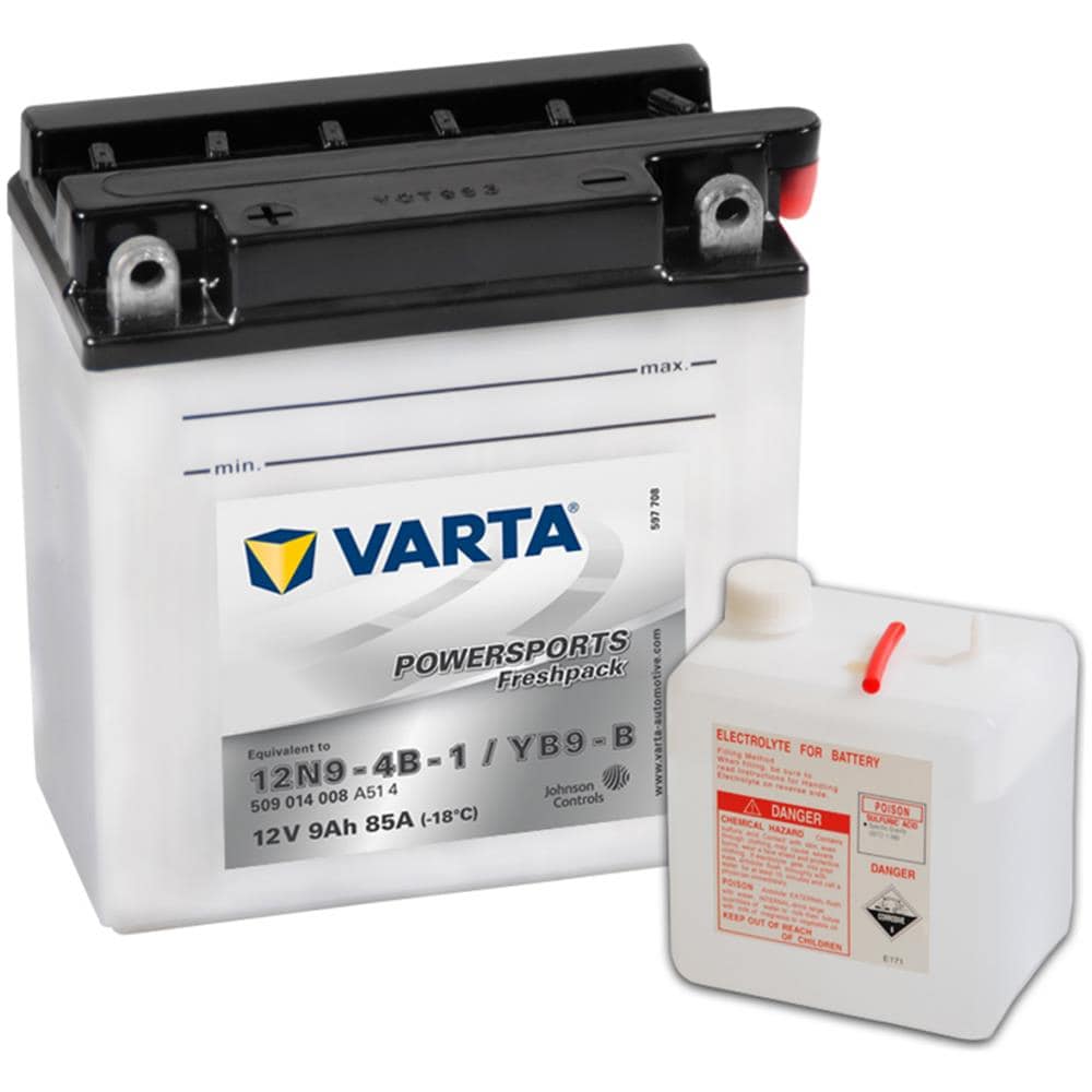 Batteria Da Moto 12v 9a Sx Yb9-b* - Foto 1